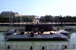 Montage de Blanche Neige / Prejlocaj, sur le bassin Neptune, Versailles