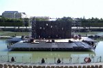 Montage de Blanche Neige / Prejlocaj, sur le bassin Neptune, Versailles