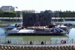 Montage de Blanche Neige / Prejlocaj, sur le bassin Neptune, Versailles