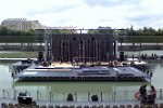 Montage de Blanche Neige / Prejlocaj, sur le bassin Neptune, Versailles